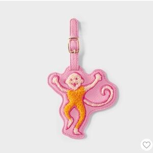 Roller rabbit x target sea life luggage tag pink nwt